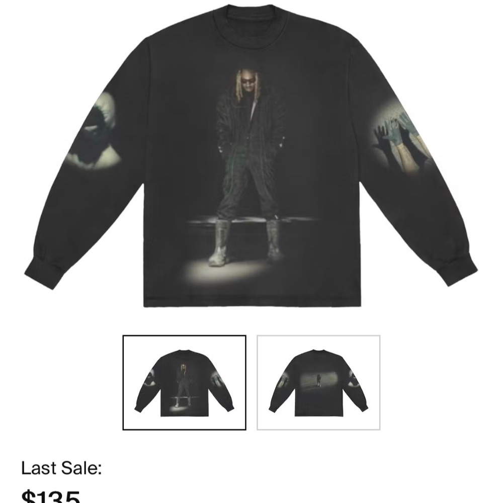 Future Keep it Burnin Designed by DONDA L/S T-shirt